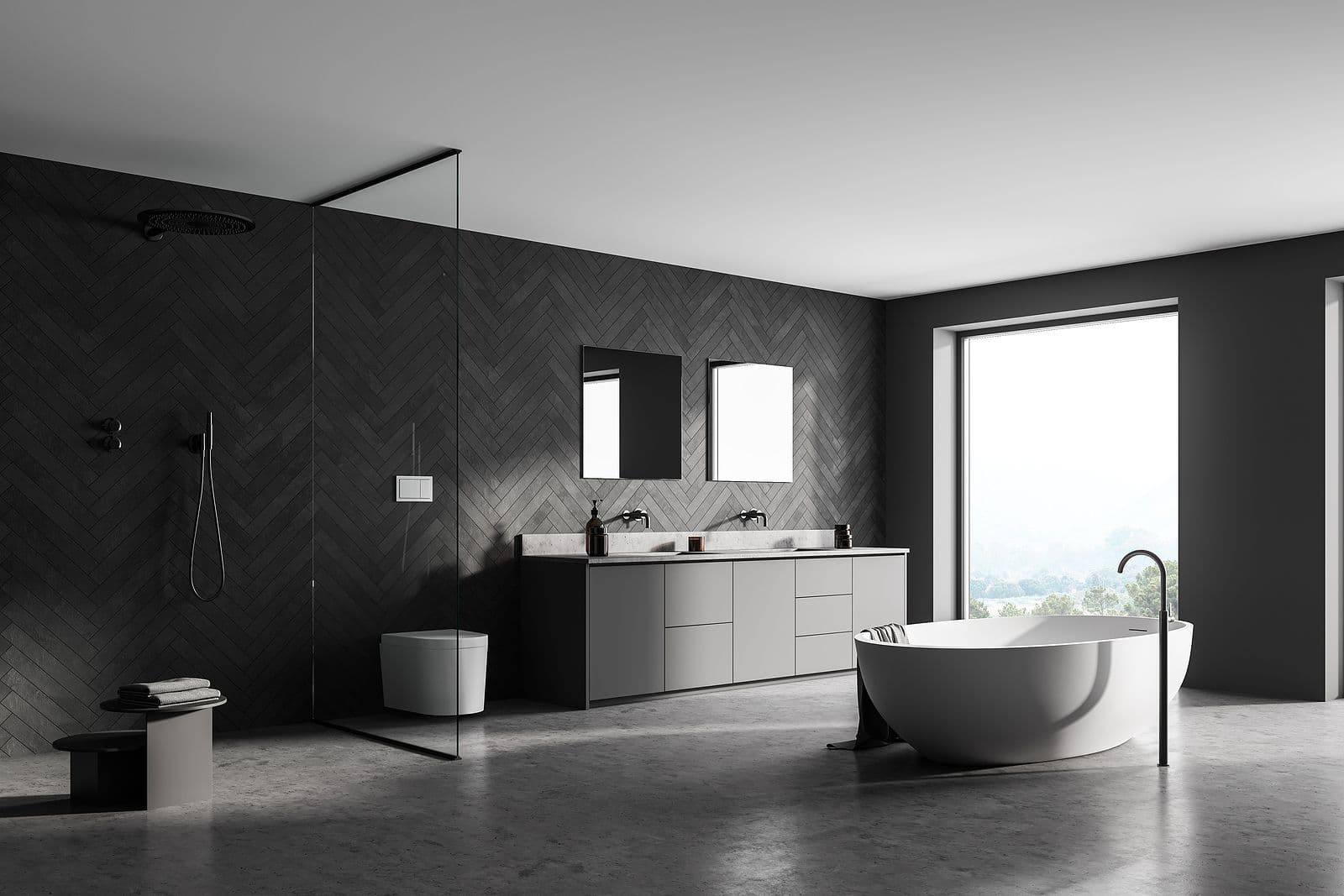 Modern Spacious Bathroom
