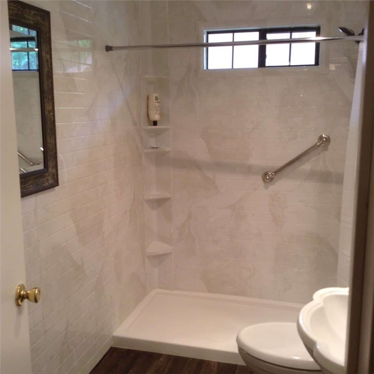 Tub to Shower Conversion After