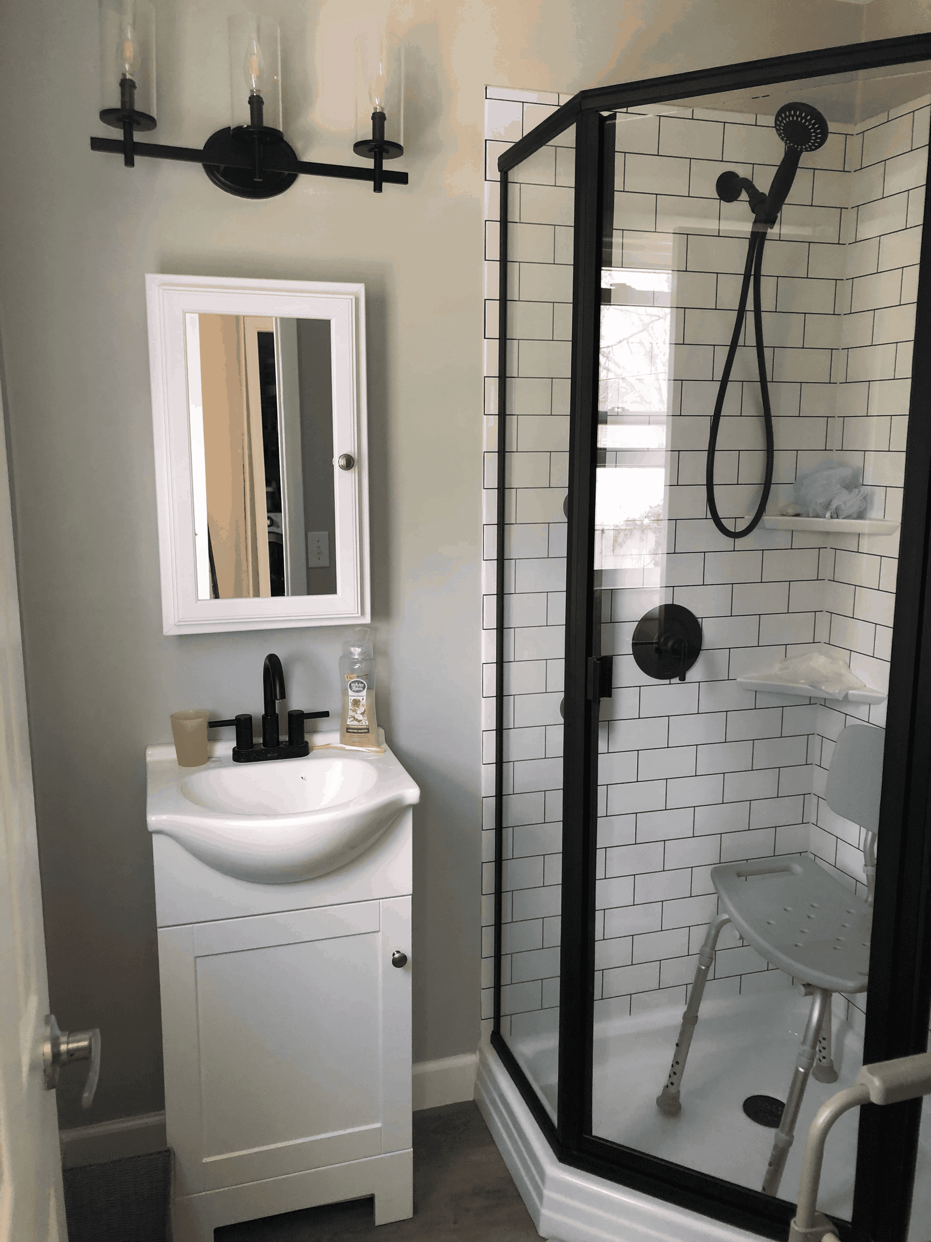 Walk-In Corner Shower Toms River NJ 1