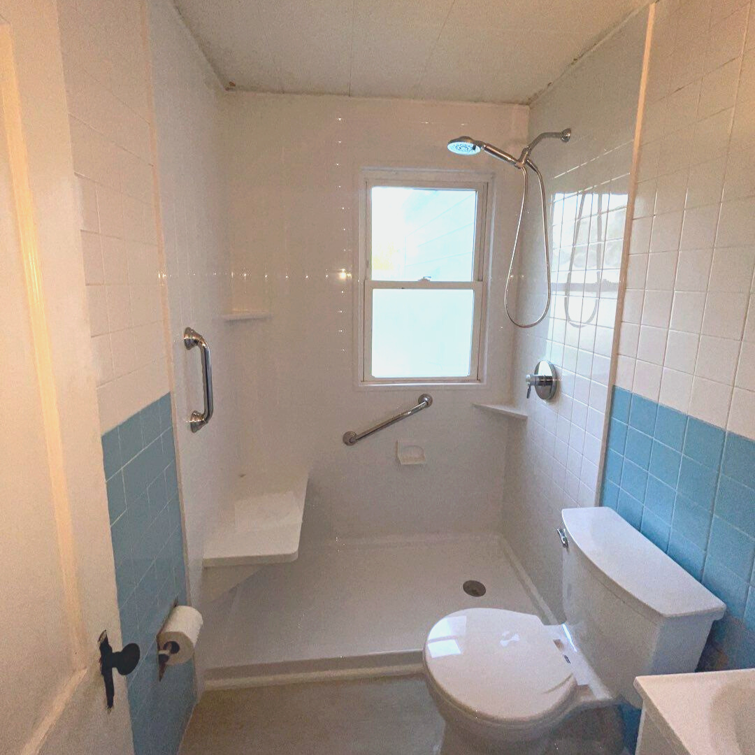 Tub to shower conversion - before 8