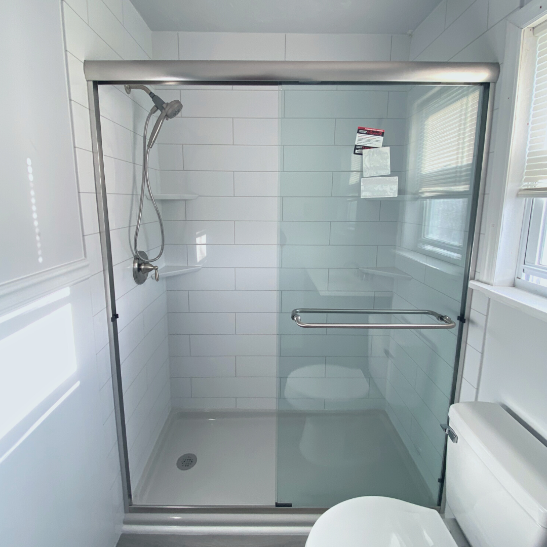 Tub to shower conversion - before 11
